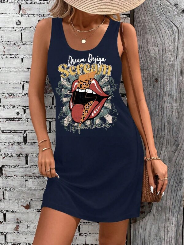 Vestido de Verano Casual con Estampado Milanes - Image 26
