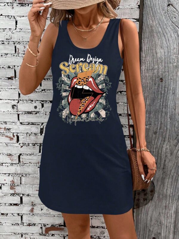 Vestido de Verano Casual con Estampado Milanes - Image 27