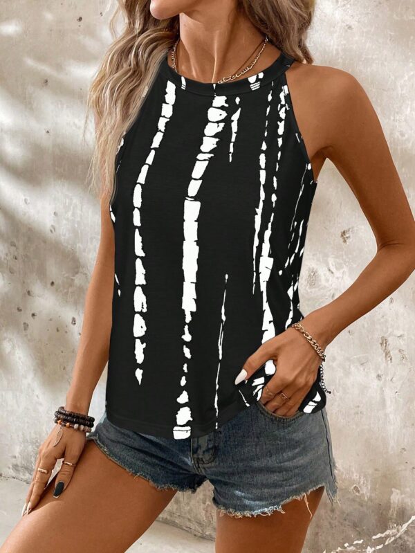 Top de Verano a Rayas con Cuello Halter - Image 21